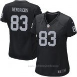 Camiseta NFL Game Mujer Las Vegas Raiders Hendricks Negro