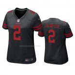 Camiseta NFL Game Mujer San Francisco 49ers Chris Thompson Negro