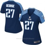 Camiseta NFL Game Mujer Tennessee Titans George Azul Oscuro