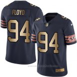 Camiseta NFL Gold Legend Chicago Bears Floyd Profundo Azul