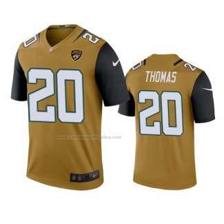 Camiseta NFL Legend Jacksonville Jaguars Daniel Thomas Oro Color Rush