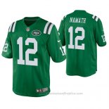 Camiseta NFL Legend New York Jets Joe Namath Verde Color Rush