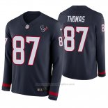 Camiseta NFL Therma Manga Larga Houston Texans Demaryius Thomas Azul