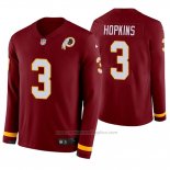 Camiseta NFL Therma Manga Larga Washington Redskins Dustin Hopkins Rojo