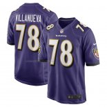 Camiseta NFL Game Baltimore Ravens Alejandro Villanueva Violeta