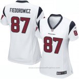 Camiseta NFL Game Mujer Houston Texans Fiedorowicz Blanco