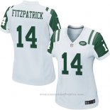 Camiseta NFL Game Mujer New York Jets Fitzpatrick Blanco