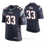 Camiseta NFL Game New England Patriots Jeremy Hill Azul