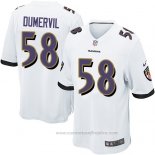 Camiseta NFL Game Nino Baltimore Ravens Dumervil Blanco