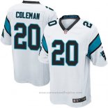 Camiseta NFL Game Nino Carolina Panthers Coleman Blanco