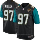 Camiseta NFL Game Nino Jacksonville Jaguars Miller Negro