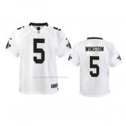Camiseta NFL Game Nino New Orleans Saints Jameis Winston Blanco
