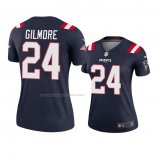 Camiseta NFL Legend Mujer New England Patriots Stephon Gilmore 2020 Azul