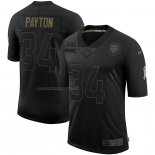 Camiseta NFL Limited Cincinnati Bengals Payton 2020 Salute To Service Negro