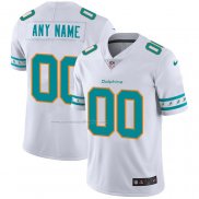 Camiseta NFL Limited Miami Dolphins Personalizada Blanco2