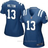 Camiseta NFL Game Mujer Indianapolis Colts Hilton Azul