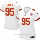 Camiseta NFL Game Mujer Kansas City Chiefs Jones Blanco