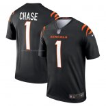 Camiseta NFL Legend Cincinnati Bengals Ja Marr Chase Negro