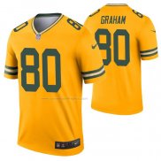 Camiseta NFL Legend Green Bay Packers Jimmy Graham Inverted Oro
