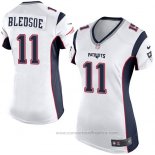 Camiseta NFL Game Mujer New England Patriots Bledsoe Blanco