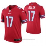 Camiseta NFL Legend Buffalo Bills Josh Allen Rojo Color Rush