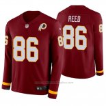 Camiseta NFL Therma Manga Larga Washington Redskins Jordan Reed Rojo