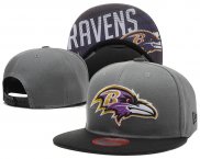 Gorra Baltimore Ravens Gris Negro