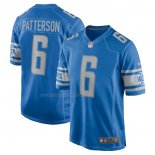 Camiseta NFL Game Detroit Lions Riley Patterson Azul