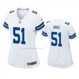 Camiseta NFL Game Mujer Dallas Cowboys Bradlee Anae Blanco