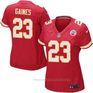 Camiseta NFL Game Mujer Kansas City Chiefs Gaines Rojo