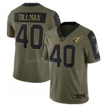 Camiseta NFL Limited Arizona Cardinals Pat Tillman 2021 Salute To Service Retired Verde