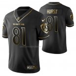 Camiseta NFL Limited Baltimore Ravens Hayden Hurst Golden Edition Negro