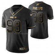 Camiseta NFL Limited Buffalo Bills Harrison Phillips Golden Edition Negro