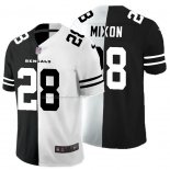 Camiseta NFL Limited Cincinnati Bengals Mixon Black White Split