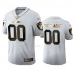 Camiseta NFL Limited Las Vegas Raiders Personalizada Golden Edition Blanco