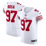 Camiseta NFL Elite San Francisco 49ers Nick Bosa Vapor Untouchable Blanco