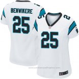 Camiseta NFL Game Mujer Carolina Panthers Benwikere Blanco