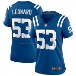 Camiseta NFL Game Mujer Indianapolis Colts Darius Leonard Azul