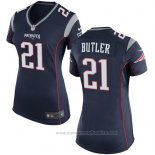 Camiseta NFL Game Mujer New England Patriots Butler Negro
