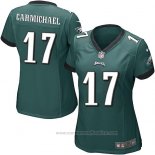 Camiseta NFL Game Mujer Philadelphia Eagles Carmichael Verde