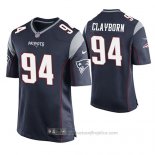 Camiseta NFL Game New England Patriots Adrian Clayborn Azul