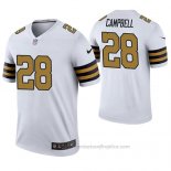Camiseta NFL Legend New Orleans Saints Christian Campbell Blanco Color Rush