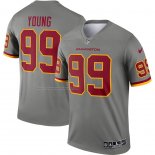 Camiseta NFL Legend Washington Football Team Chase Young Inverted Gris