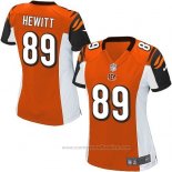 Camiseta NFL Game Mujer Cincinnati Bengals Hewitt Naranja