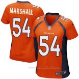 Camiseta NFL Game Mujer Denver Broncos Marshall Naranja
