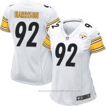 Camiseta NFL Game Mujer Pittsburgh Steelers Harrison Blanco