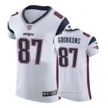 Camiseta NFL Game New England Patriots Rob Gronkowski Blanco Vapor Untouchable