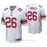 Camiseta NFL Game New York Giants Saquon Barkley Blanco