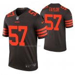 Camiseta NFL Legend Cleveland Browns Adarius Taylor Color Rush Marron