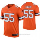 Camiseta NFL Legend Denver Broncos Bradley Chubb Naranja Color Rush